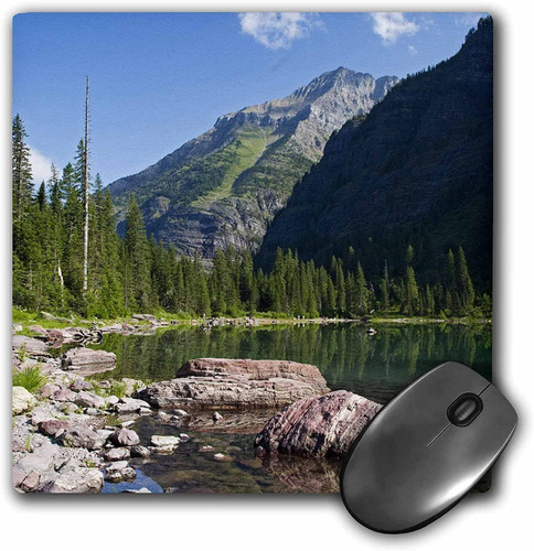 3drose Llc 8 x 8 x 0.25 inches Mouse Pad, Parque Nacional