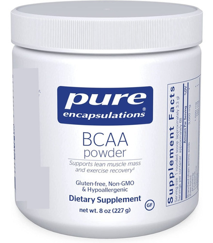 Bcaa Polvo 3000mg Pure Encapsul - g a $1964