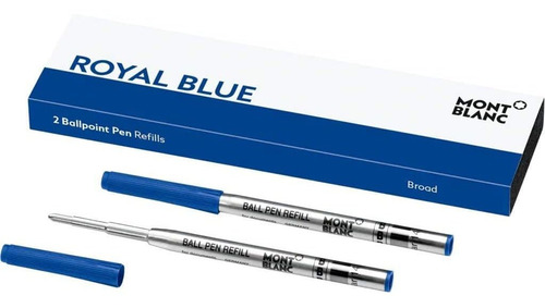 Cartuchos Montblanc Ballpoint Pen (b) Royal Blue -2 Unidades
