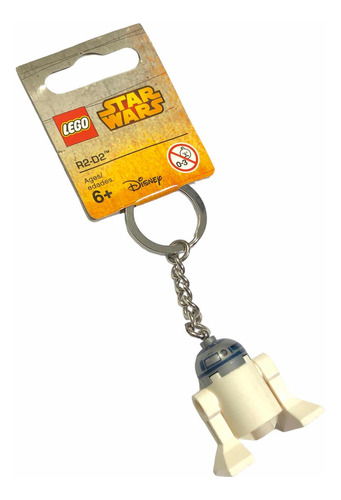 Llavero Colección Lego 853470 Disney Star Wars R2 D2 Nuevo