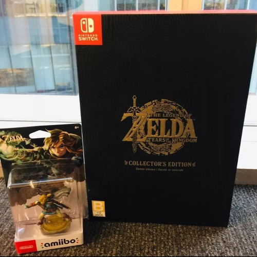 Zelda - Tears Of The Kingdom Ed. Limitada + Amiibo Nuevos