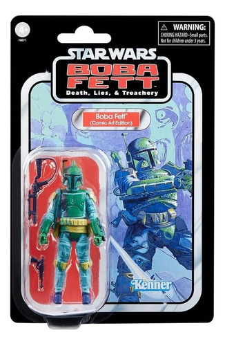  Vintage Collection Star Wars Boba Fett (comic Art Ed) *