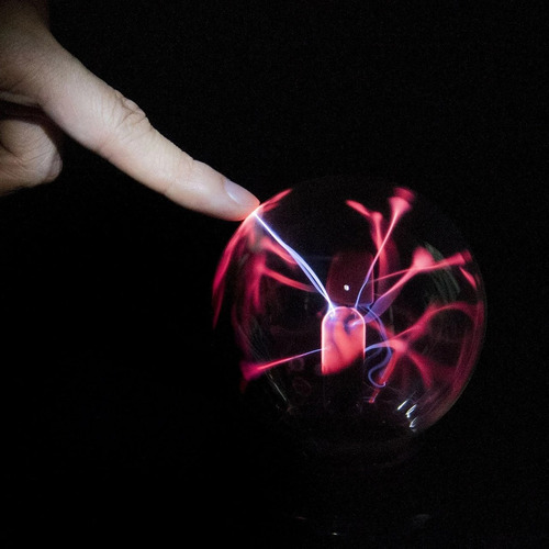 Lámpara De Bola De Plasma Luces De Fiesta Bola De Cristal Es