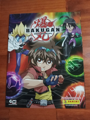 Bakugan 2009. Album De Figuritas Nuevo, Vacio. Mira!!!!