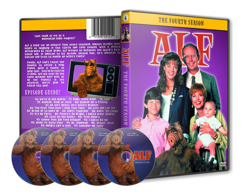 Alf Serie Completa En Dvd Latino/ingles Subt Español