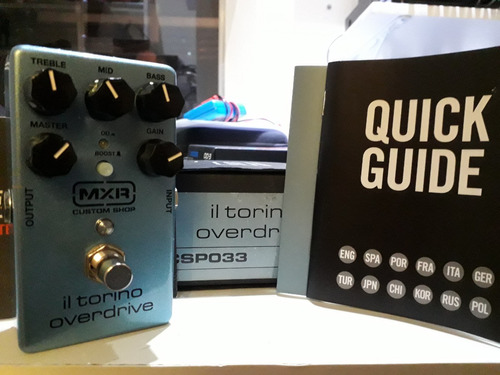 Pedal Mxr Il Torino Overdrive