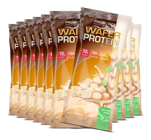 Mini Wafer Protein 12 Unid  - Probiótica 