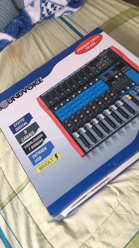 Mesa De Som - Soundvoice Ms802 - Eux