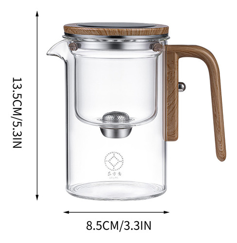 Conjunto De Chá Rodless Lazy Tea Cup Copo De Separação De Ág