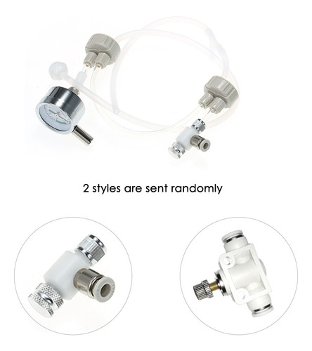 Imagen 5 de 8 de Diy Co2 Generador De Sistema Kit Con Presión De Flujo De Air