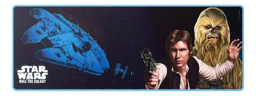 Steren Star Wars Mouse Pad Xtreme Gamer Trooper Com-044/sw Color Azul Diseño Impreso Chubaca Y Han Solo