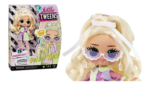 Lol Surprise Tweens Series 2 Muñeca Goldie Twist Em