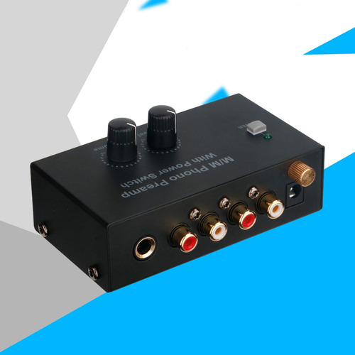 Preamplificador De Tocadiscos Phono Para Reproductor De