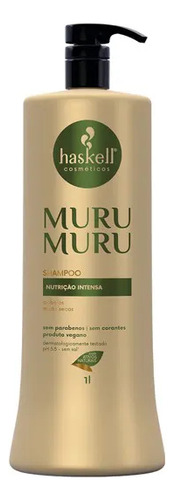 Kit Haskell Murumuru Sh Cond Máscara 1l 6 Itens Completo