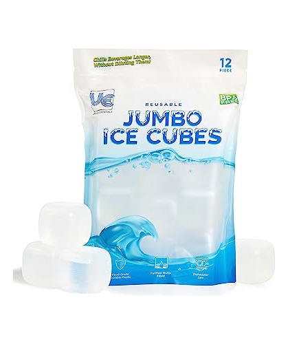 Urban Essentials Jumbo Cubitos De Hielo Reutilizables - Cubi