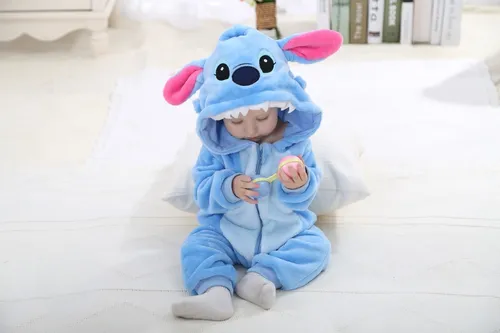 Pijama Bebe Onesie Animales Importado Original Peluche Bb Env o
