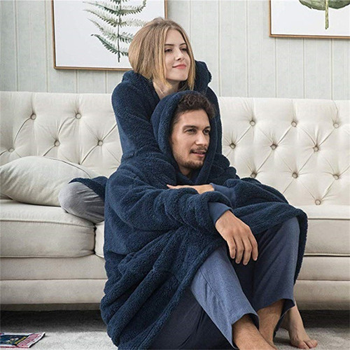 Sudadera Cobija Afelpada Calientita Suave Hoodie Capucha A