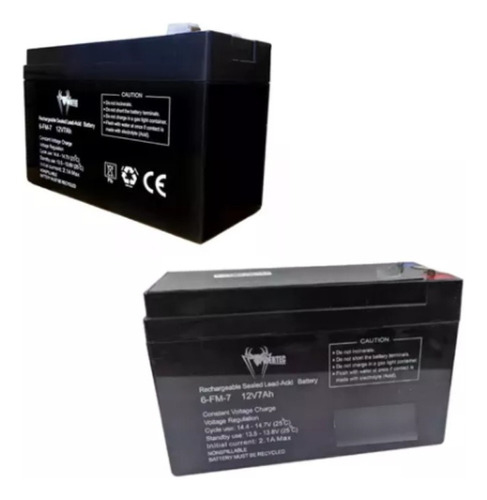 Bateria Ups Spidertec 12v 7ah Sellada