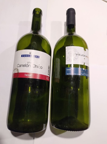 2 Botellas De Vino De Litro Y Medio Vacías (b927)