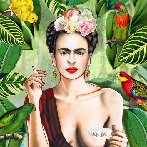 Kit De Pintura Frida Kahlo Diy Diy Diamond 5d