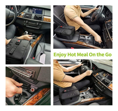 * Fiambrera Portátil For Calentar El Coche, Mini Microondas