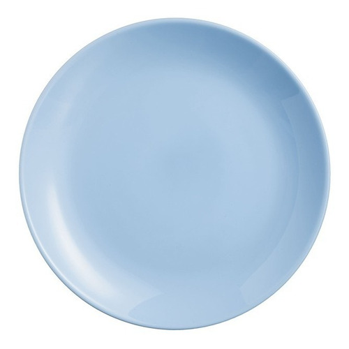 Plato Playo 25 Cm Diwalli Luminarc Blue Templado