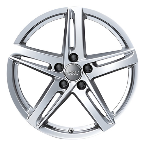 Jogo Roda Aro 18 Audi 5x112 8.0jx18 Et47 8k0071498a Cor Prateado