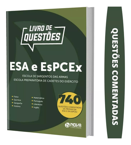 Apostila De Questões Comentadas Concurso Esa E Espcex