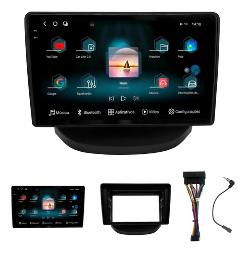Multimídia Aikon Fóton G3 Hb20 2012 A 2019 12+256gb 2k 9p