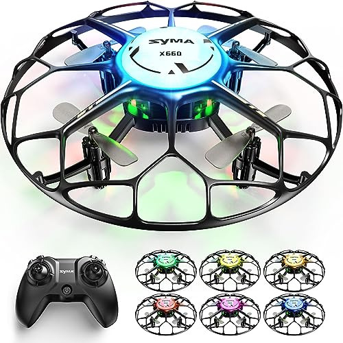 Drone Niños Led, X660 Mini Quadcopter Giros 3d, Ascens...