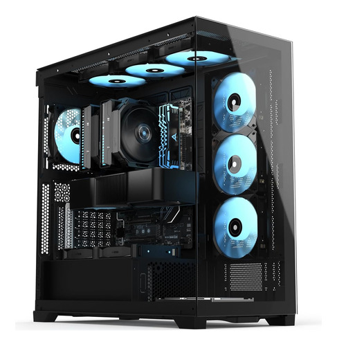 Alseye W700 Pro Cpu Cooler Dual-tower 290w Tdp Pwm 7 Tubería