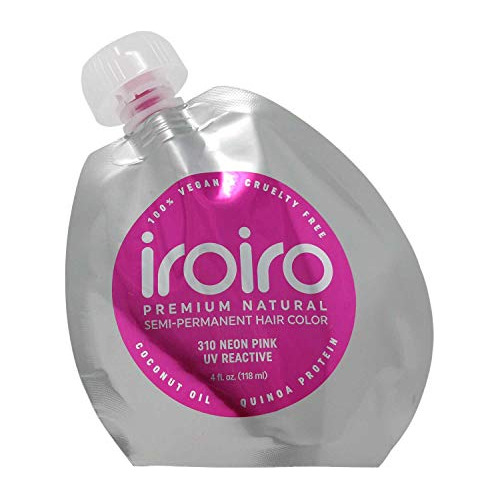 Iroiro Premium Natural Semipermanente Color 310 Neón Rosa