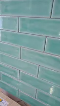 Comprar Azulejo Iceland Acuarela Verde Agua Bte 7,7x30 2da Calidad