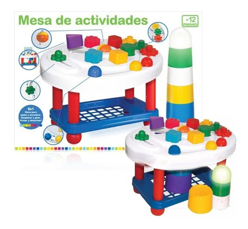 Antex Mesa De Actividades Didáctica Para Bebés + 12 Meses