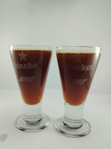 Vaso Cervecero Heineken F1 Colecciónable 310 Mls Transparente