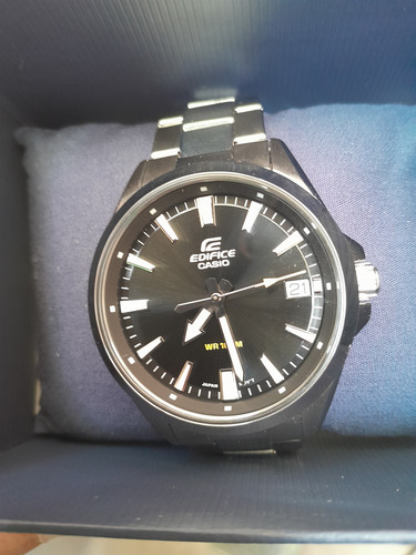 Reloj Casio Edifice Impecable Gris Gris Negro (Usado)