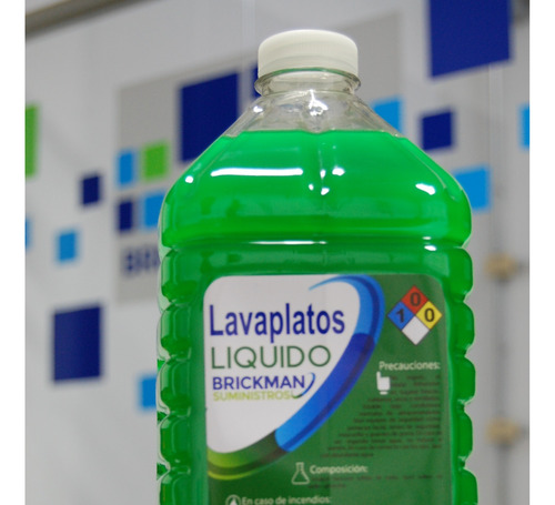 Lavaplatos Liquido Brickamn Suministros Galon 3lts