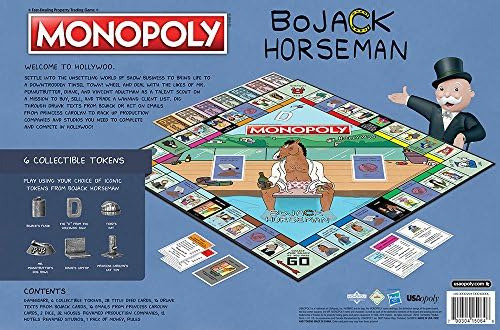 Juego De Mesa Monopoly Bojack Horseman | Recluta A Tus Perso