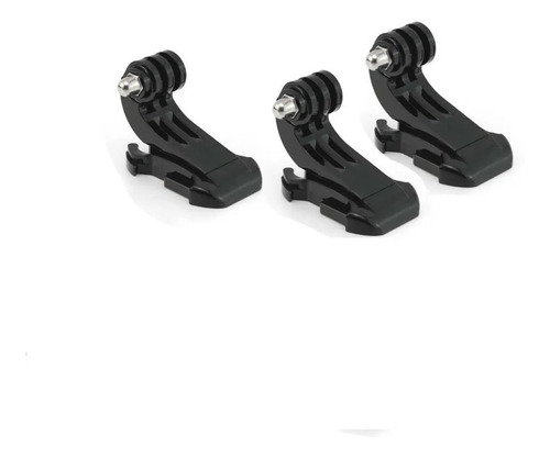 Kit Com 3 J Hook Gopro Hero 6/5/4/3/ Plus Session Suportes