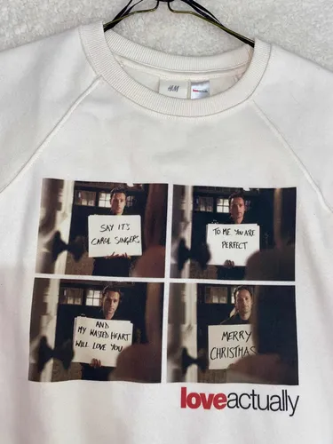 Hm love sweatshirt hotsell