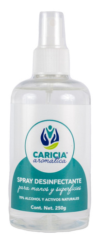 Spray Antibacterial Desinfectante S Alcohol Para Manos 250ml