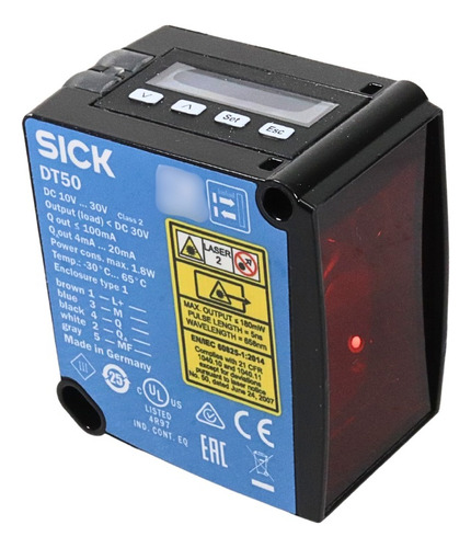 Sick Dt50-p1113 Sensor De Distancia Láser Dx50 1044369