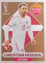 Comprar Figurita Christian Eriksen Extra Sticker Qatar 22 Bronce