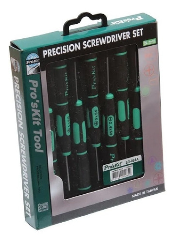 Imagen 4 de 7 de Kit Destornillador Electronica 7 Piezas Proskit Sd-081a