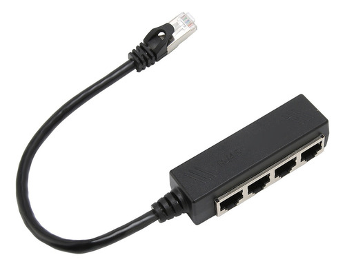 Cable Divisor Ethernet Rj45 Adaptador Pcb Abs De Un Punto Cu
