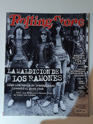 Revista Rolling Stone  La Maldición De Los Ramones