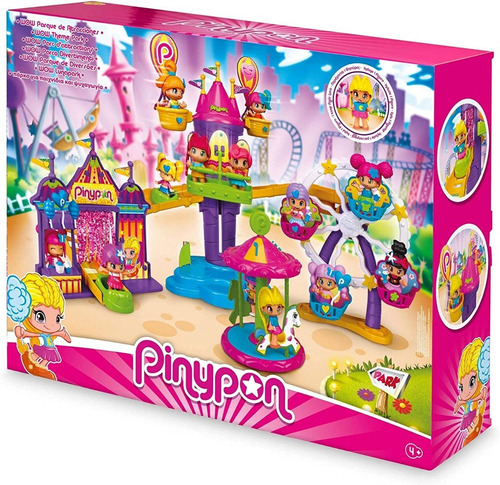 Play Set Pinypon Wow Parque De Atracciones Infantil Original