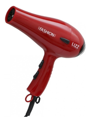 Secador Fashion St4402b 2000w Lizz Professional 110v Cor Vermelho