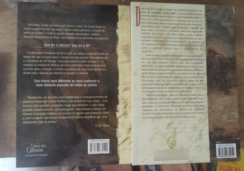 As Eras Mais Primitivas Da Terra Tomo 1 & Tomo 2 (Usado)