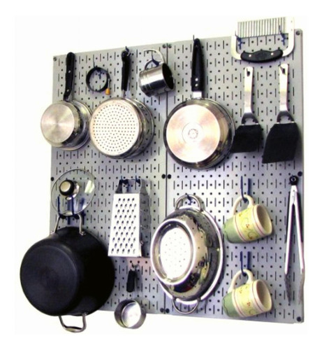 Wall Control Kitchen Pegboard Organizer Pots And Pans